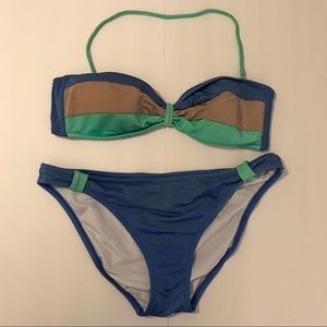 Victoria’s Secret bandeau bikini top & bottom 2pcs
